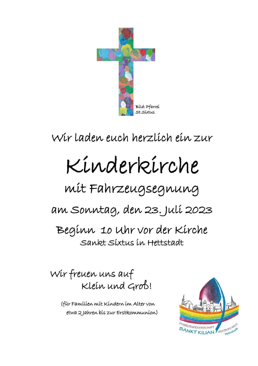 Plakat Kirche 2023 07 23
